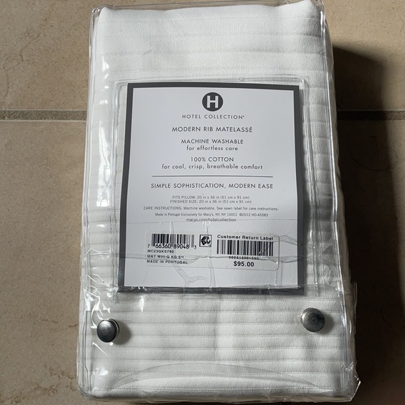 Hotel Collection King Pillowsham - Picture 2 of 2